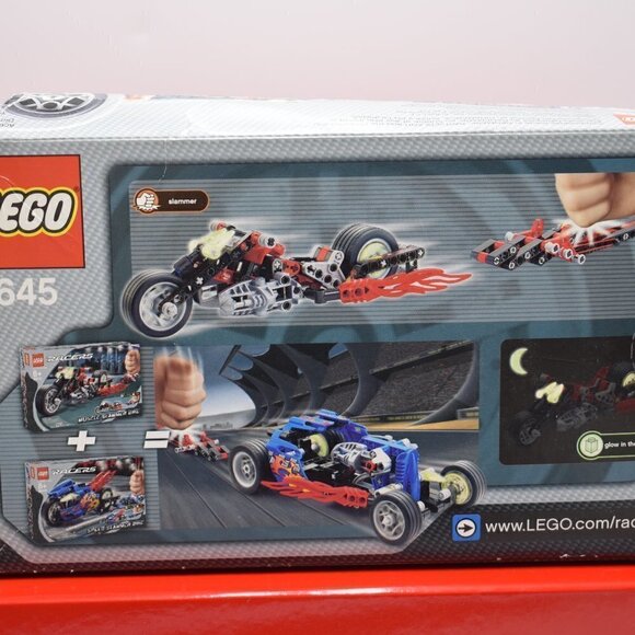 LEGO RACERS Muscle Slammer Bike 8645 New - Picture 8 of 8